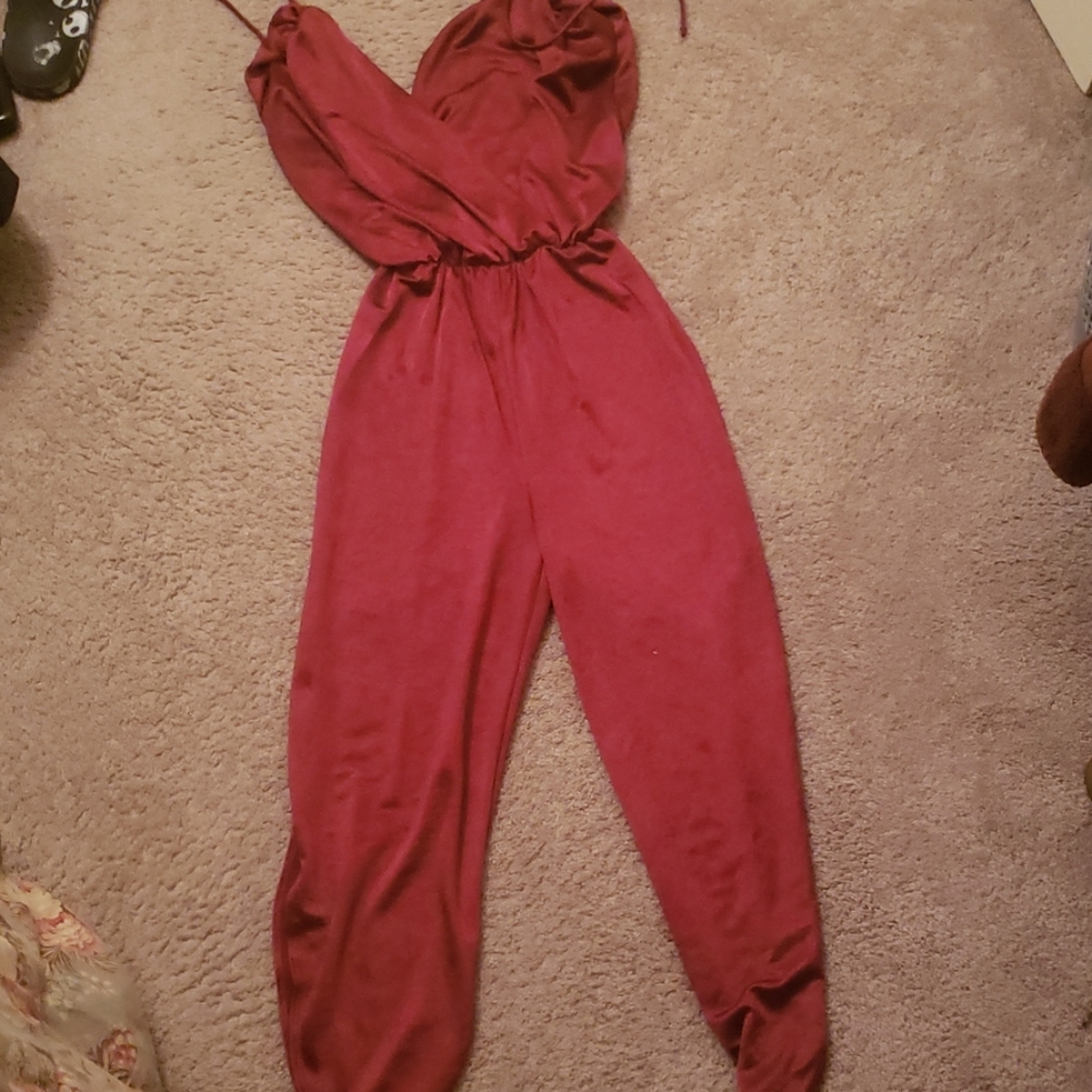 Red romper